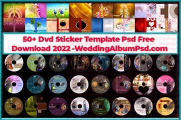 50+ Dvd Sticker Template Psd Free Download 2022