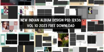 New Indian Album Design PSD 12x36 10 2023 Free Download