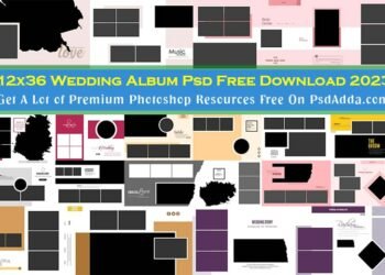 12x36 Wedding Album Psd Free Download 2023