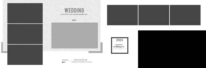 Professional Wedding Album Design Psd 12x36 Free Download 2023