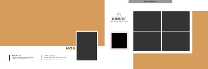 Professional Wedding Album Design Psd 12x36 Free Download 2023