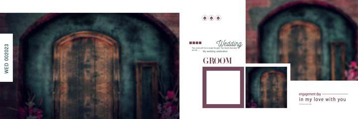 Latest 12x36 Wedding Album DM PSD Templates Free Download 2023