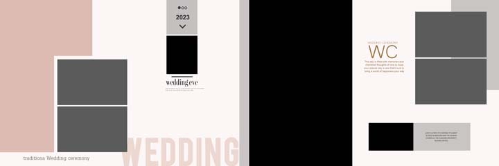 Top 10 Wedding Album Design PSD Template 12×36 2023 Free Download