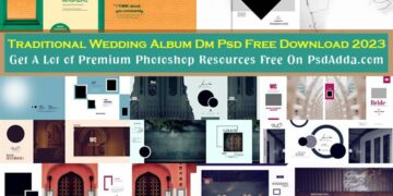 Traditional Wedding Album Dm Psd Free Download 2023