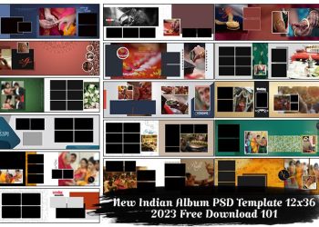 New Indian Album PSD Template 12x36 2023 Free Download 101