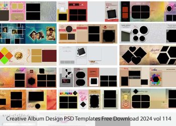 Creative Album Design PSD Templates Free Download 2024 vol 114