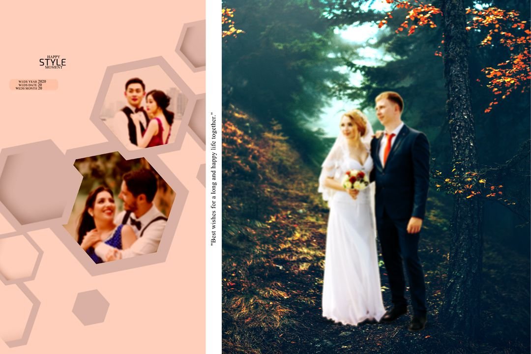 18X24 Wedding Album Design Templets PSD Free Download 129