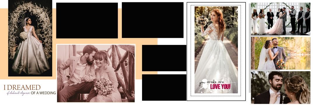 Creative Wedding Album PSD Free Download Vol 159