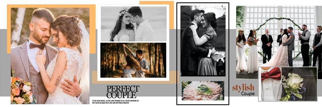 Creative Wedding Album PSD Free Download Vol 159