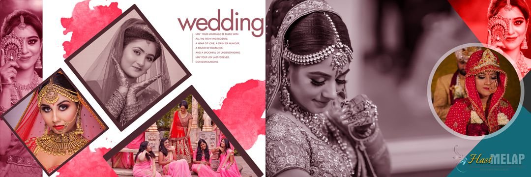 Free Wedding Photo Album PSD Design download 2024 Vol 161