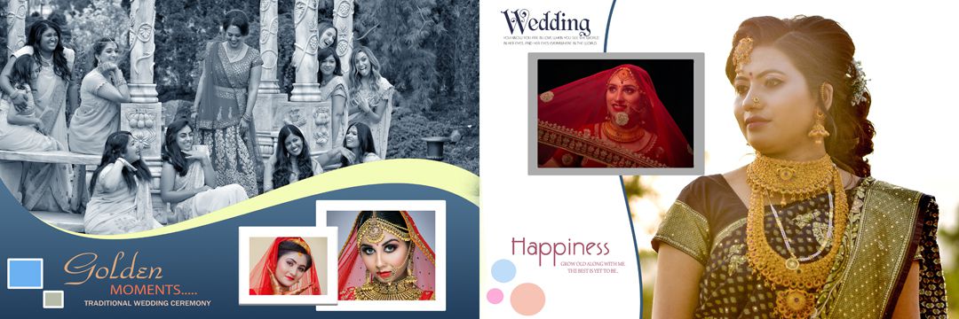 Free Wedding Photo Album PSD Design download 2024 Vol 161