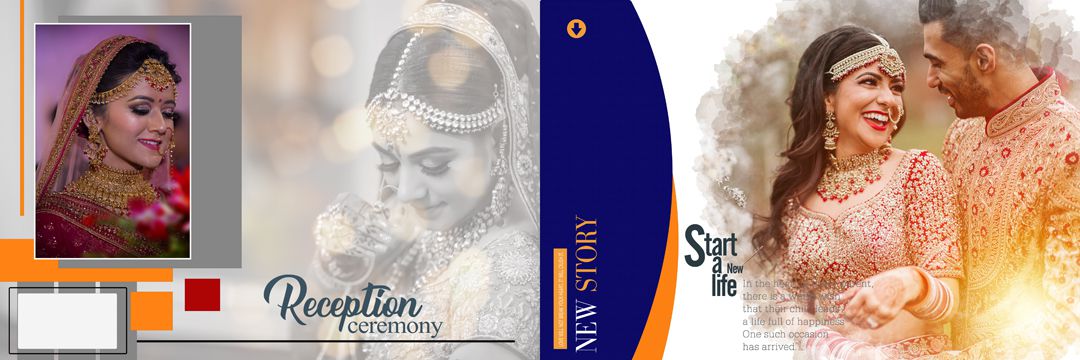 Wedding Diwali Album PSD Templates Free Download 2024 VOL 162