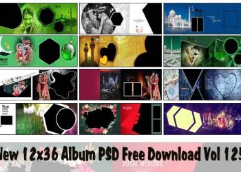 New 12x36 Album PSD Free Download Vol 125