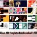 Colourful Album PSD Templates Free Download 12X36 VOL 133