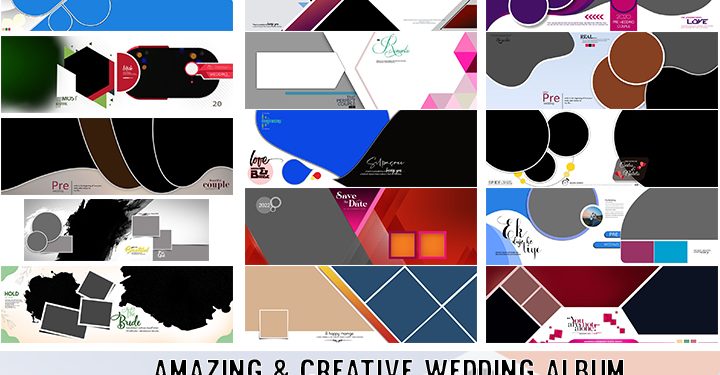 Amazing & Creative Wedding Album PSD Free Download vol 149