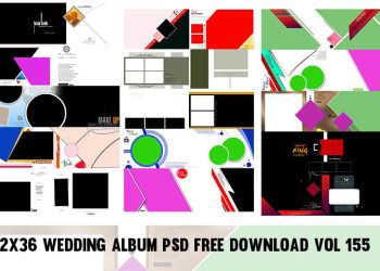 12x36 Wedding Album PSD free download Vol 155