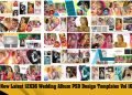 New Latest 12X36 Wedding Album PSD Design Templates Vol 160