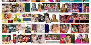 Wedding Diwali Album PSD Templates Free Download 2024 VOL 162