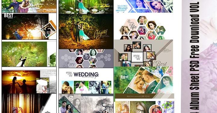 18x24 Album Sheet PSD Free Download VOL 126