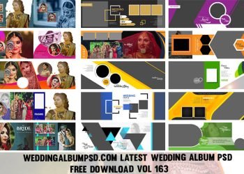 weddingalbumpsd.com Latest Wedding Album PSD Free Download vol 163