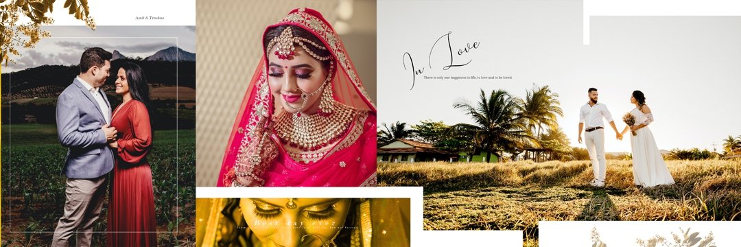 Latest Couple Album PSD Template 12×36 Vol 04