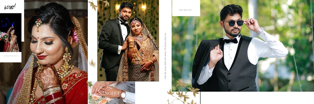 Latest Couple Album PSD Template 12×36 Vol 04