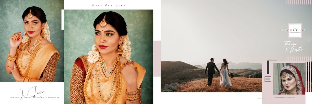 Latest Couple Album PSD Template 12×36 Vol 04