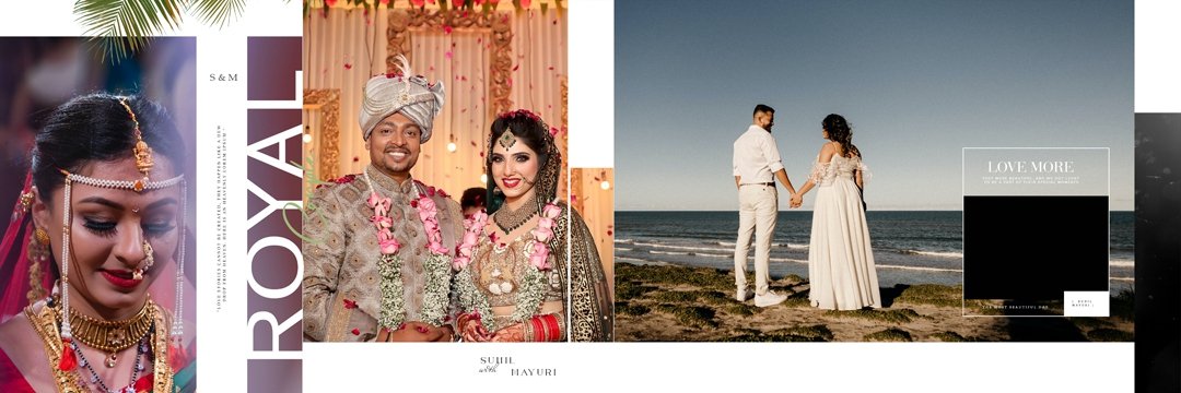 Latest Couple Album PSD Template 12×36 Vol 04