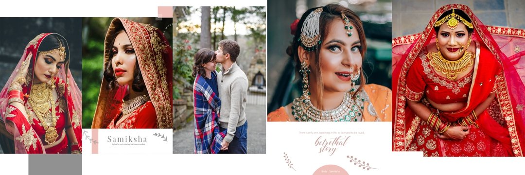 Latest Couple Album PSD Template 12×36 Vol 04