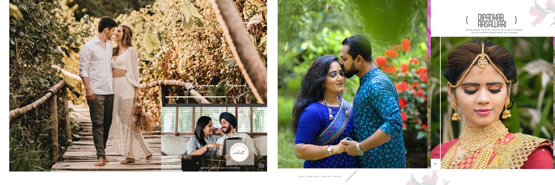 Latest Couple Album PSD Template 12×36 Vol 04