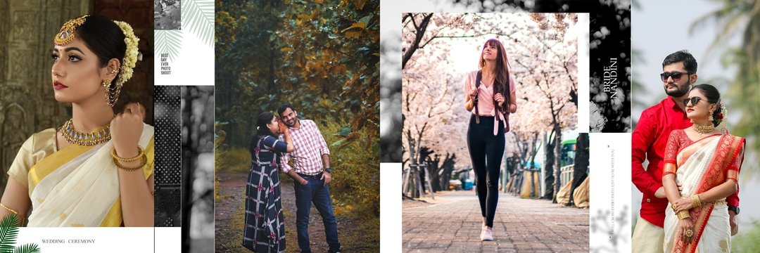 Latest Couple Album PSD Template 12×36 Vol 04