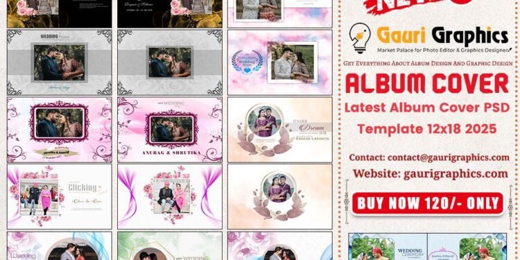 Latest Album Cover Design Psd Template 12×18 Vol 02