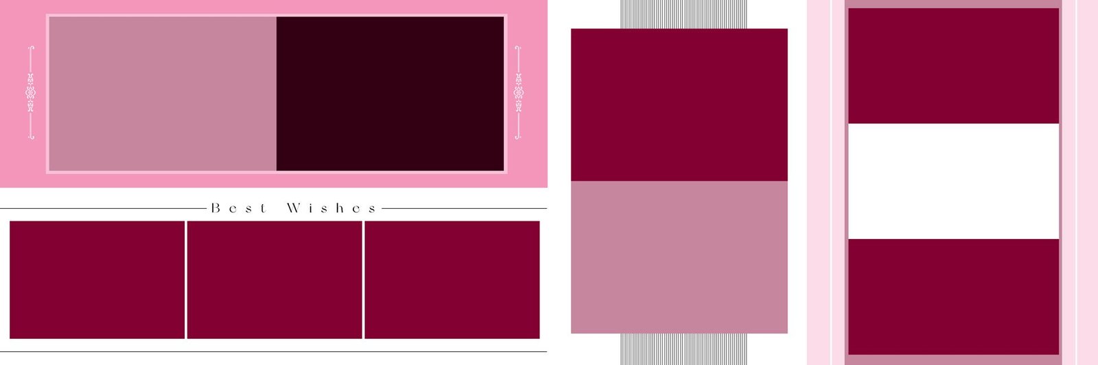 Indian Wedding Album PSD Designs 12X36 Vol 223